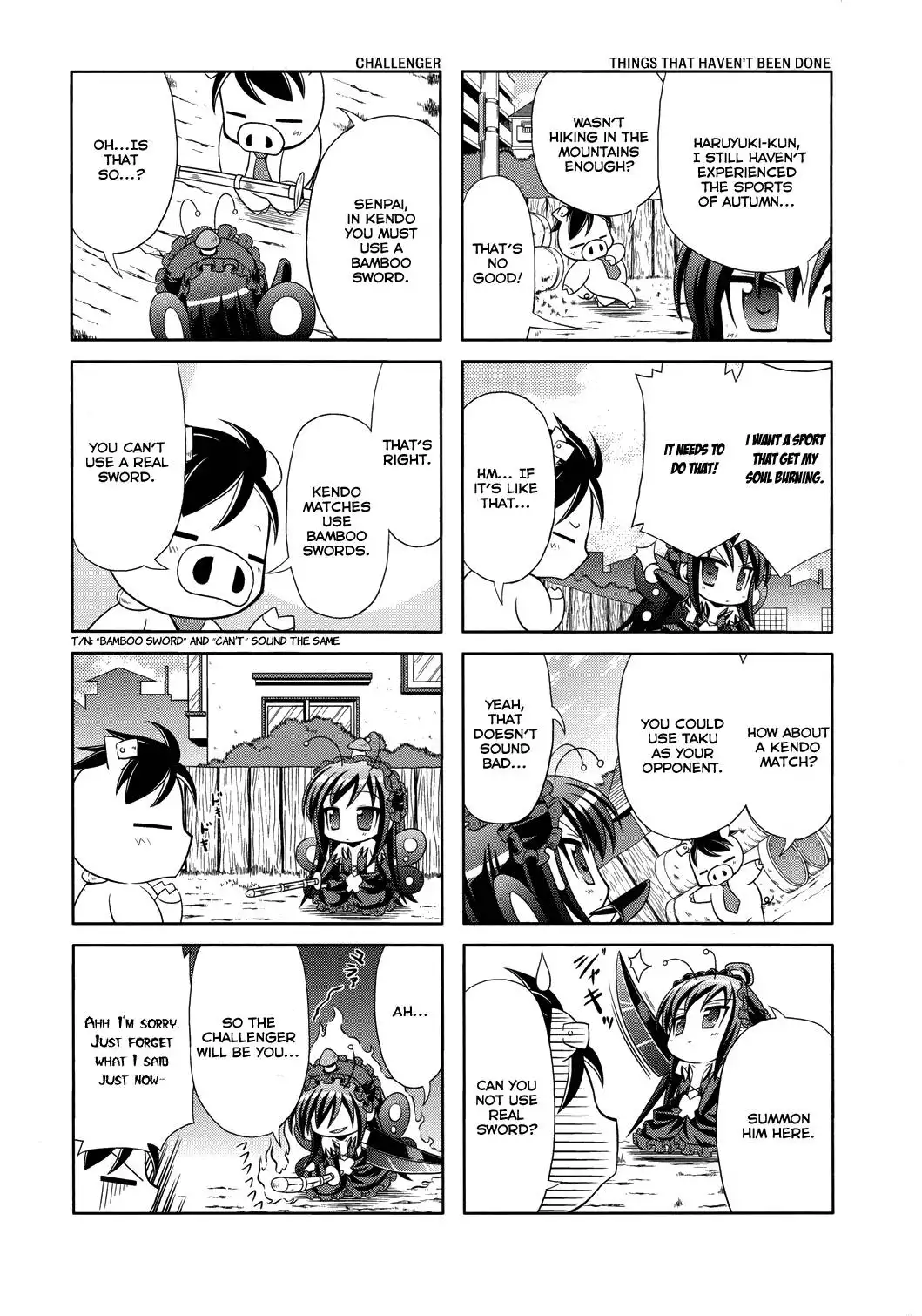 Accel World 4Koma Chapter 4 14